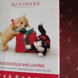 Hallmark Keepsake Ornament with Red and Black Accents